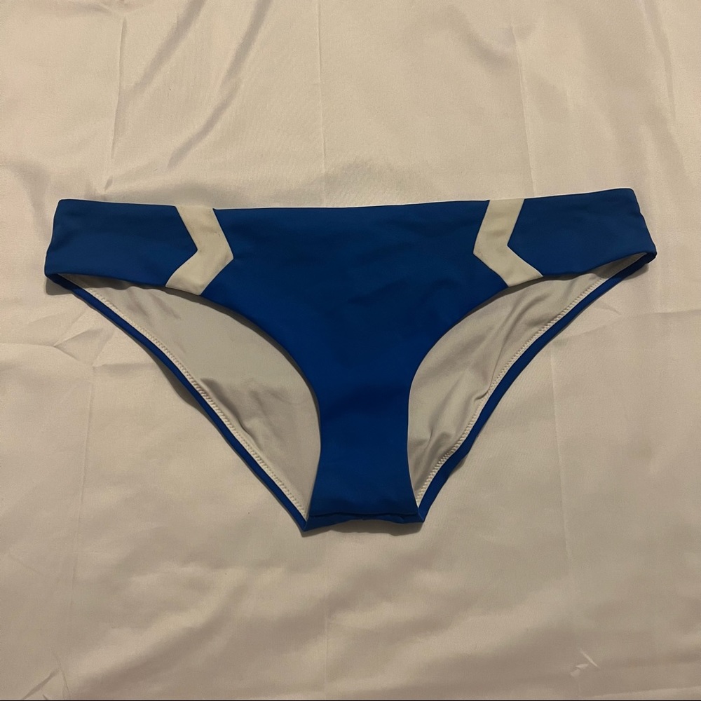✨SALE✨ PINK Blue Bikini Bottoms with White Arrow